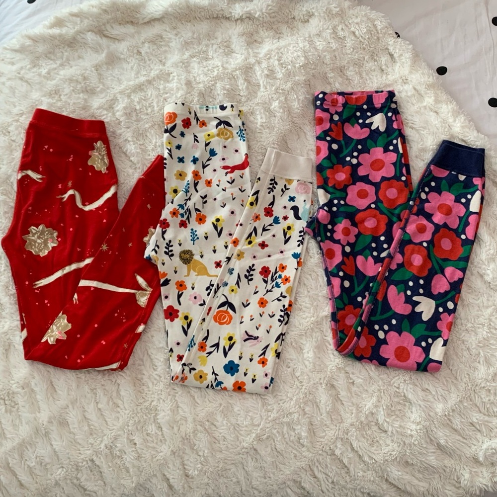 (3) girl pajama pants